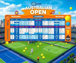 australian open schedule